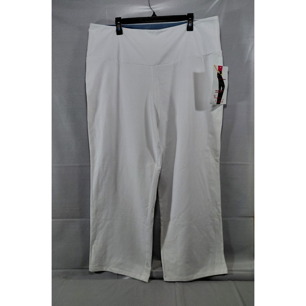 Women with Control Renee Greenstein Shape Enhancing Pants Women's 2XL White